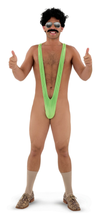 Borat Lycra Mankini Costume