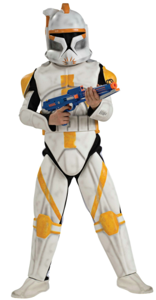 Star Wars Animated Clone Trooper Commander Cody Adult Costume