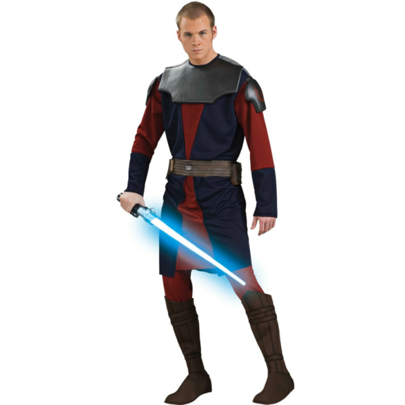 Star Wars Clone Wars Deluxe Anakin Skywalker Adult Costume