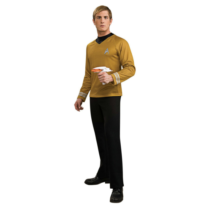 StarTrek Movie (2009) Gold Shirt Adult Costume