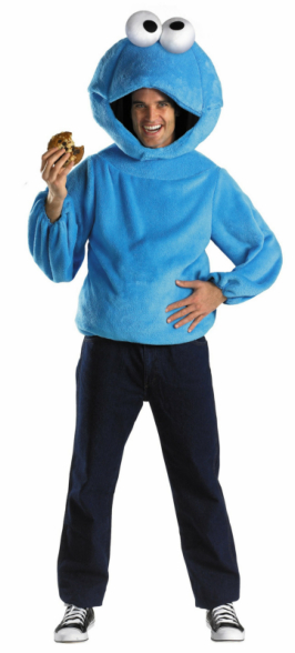 Sesame Street Cookie Monster Adult Costume