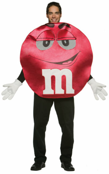 M&Ms Red Deluxe Teen Costume