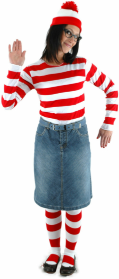 Where's Waldo - Wenda Adult Costume Kit