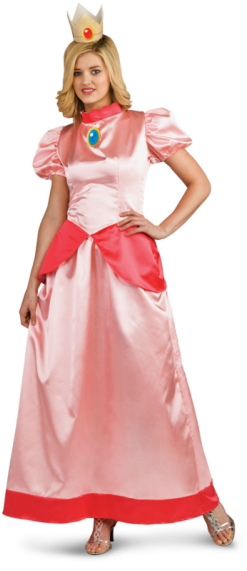 Super Mario Bros. - Princess Peach Adult Costume