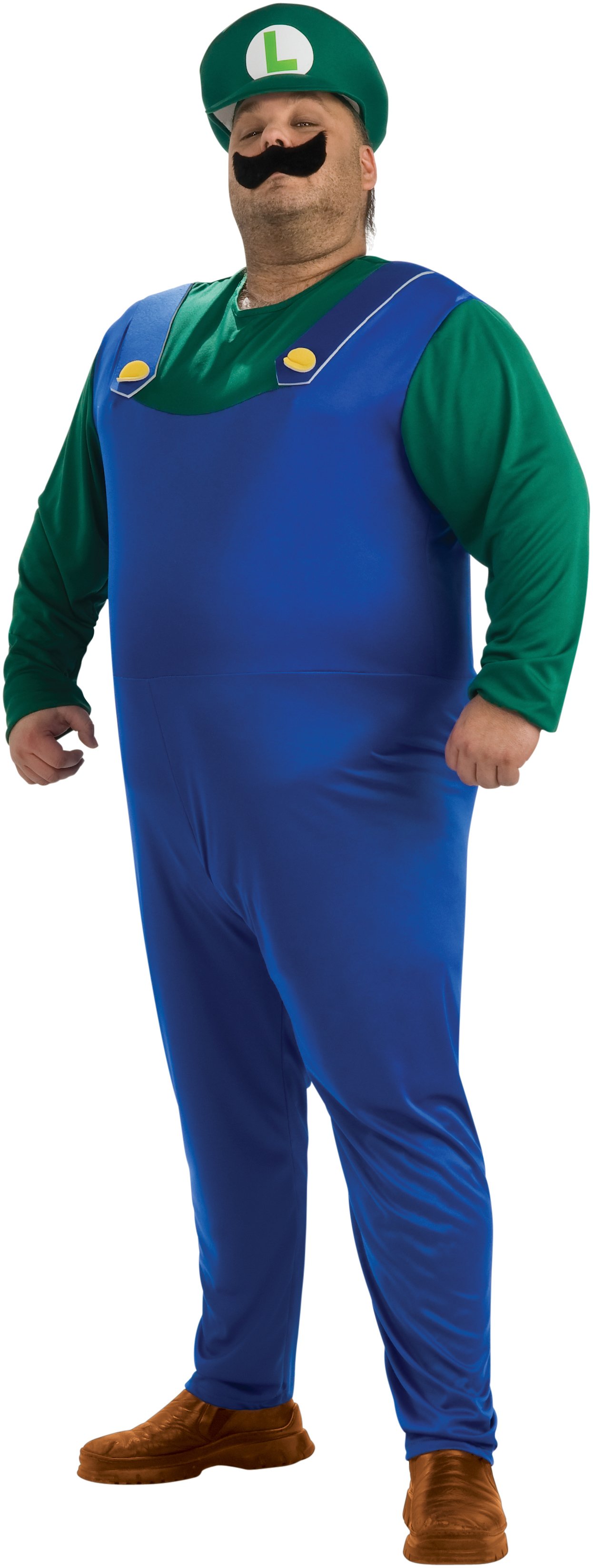 Super Mario Bros. - Luigi Adult Plus Costume