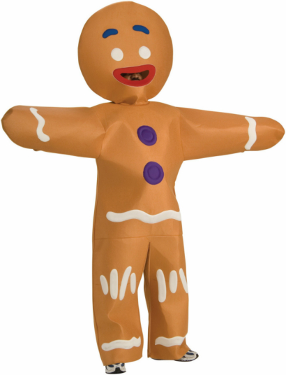 Shrek Forever After - Gingerbread Man Plus Adult Costume