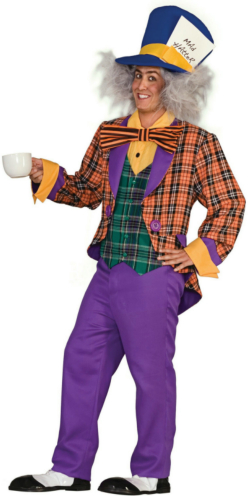 Plaid Mad Hatter Adult Costume