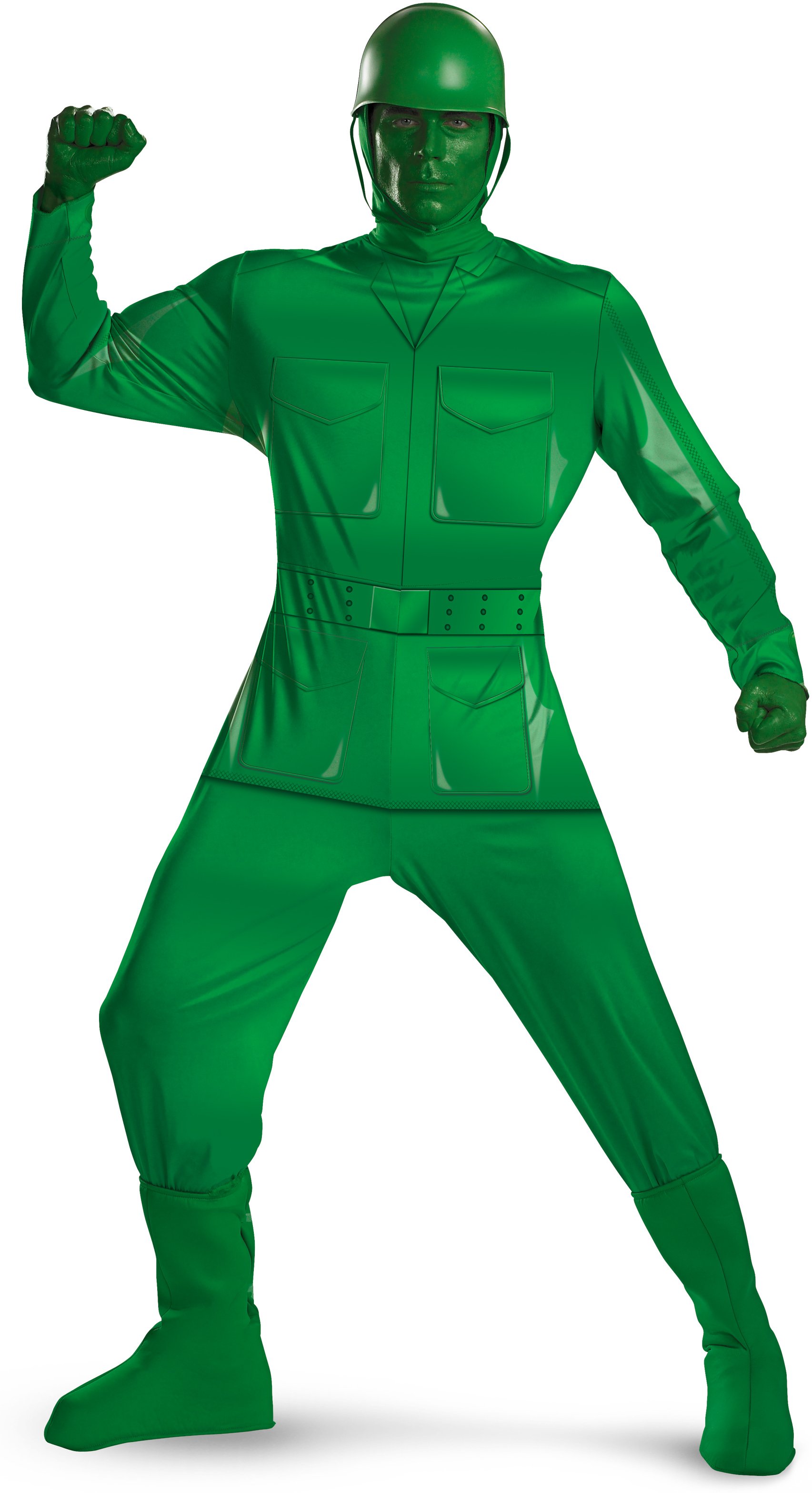 Toy Story - Green Army Man Deluxe Plus Adult Costume