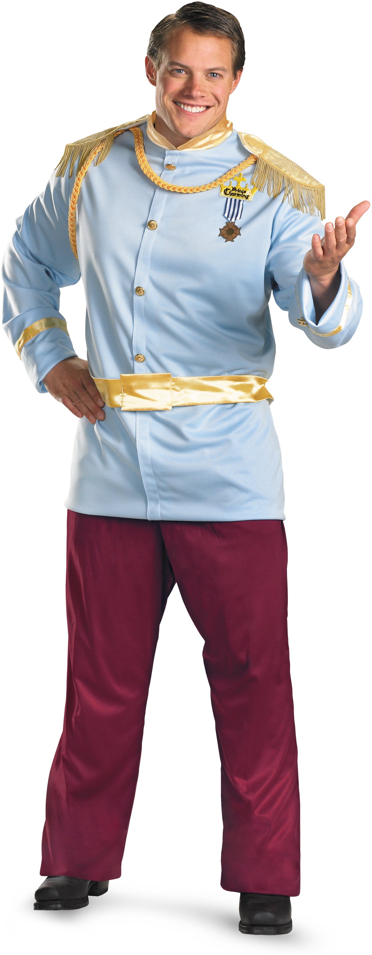 Prince Charming Deluxe Plus Adult Costume