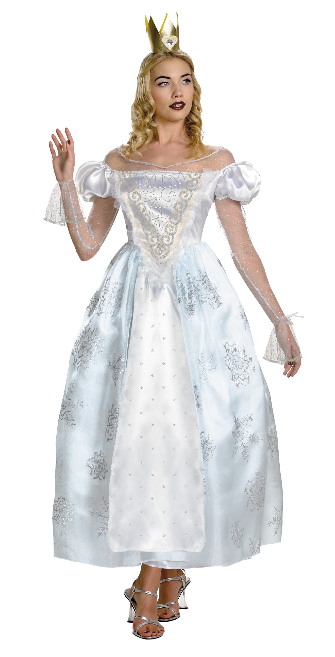 Alice In Wonderland - White Queen Deluxe Adult Costume