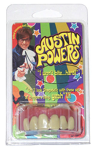 Austin Powers Faux Teeth