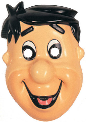 Fred Flintstone Adult PVC Mask