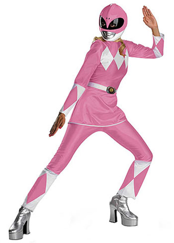 Adult Pink Power Ranger Costume