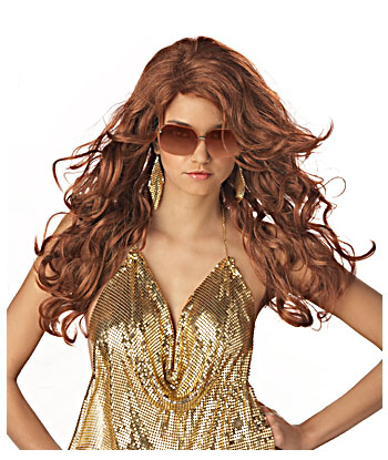 Auburn Supermodel Wig