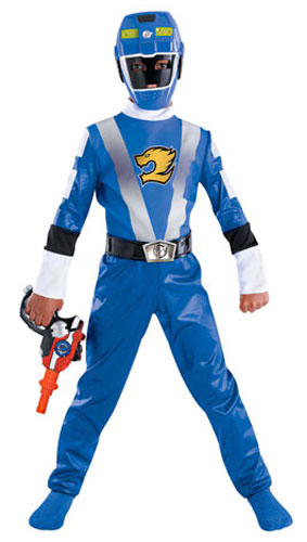 Kids Blue Power Ranger Costume