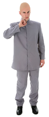 Deluxe Adult Grey Suit Costume