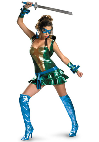 Sexy Leonardo Ninja Turtle Costume