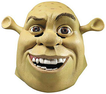 Deluxe Shrek Mask