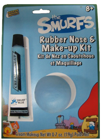 Smurf Nose and Makeup Kit