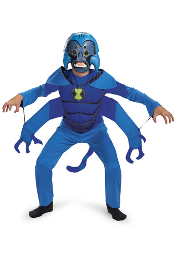 Boys Ben 10 Spider Monkey Costume