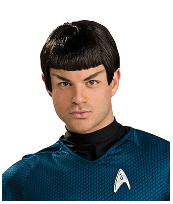 Spock Vinyl Wig with Ears