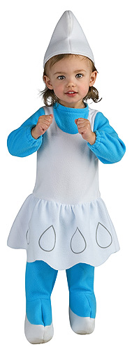 Toddler Smurfette Costume