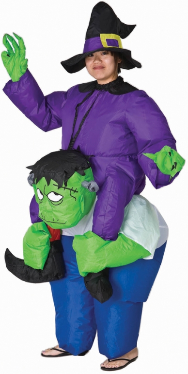 Frankie or Skull Inflatable Illusion Costume