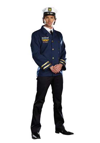 Mens Sailor Captain Costume