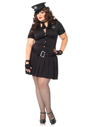 Plus Size Arresting Officer Costume