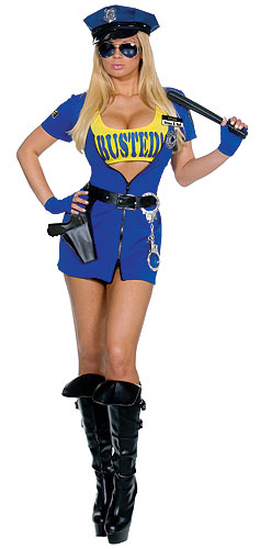 Busted Sexy Cop Costume