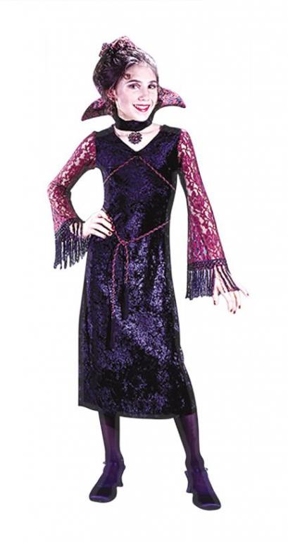 Gothic Lace Vampiress Child Costume