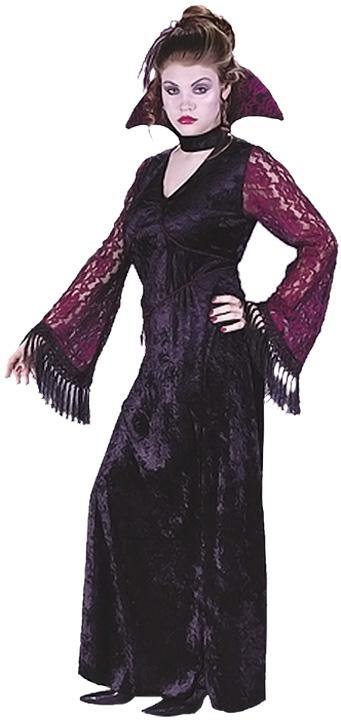 Gothic Lace Vampire Teen Costume