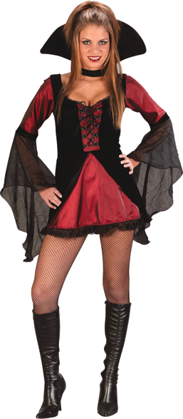 Sweet and Sexy Vampiress Teen Costume