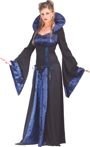 Blue Vampiress Adult Costume