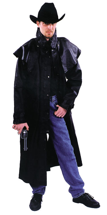 Western Leather Duster Adult Costume