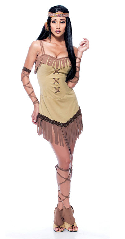 Native Maiden Adult Costume Large