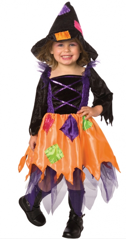 Patchwork Witch Toddler Costume