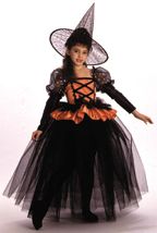 Pretty Witch Child Costume