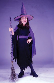 Shimmering Witch Child Costume