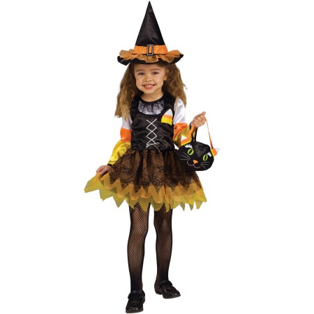 Candy Corn Witch Costume