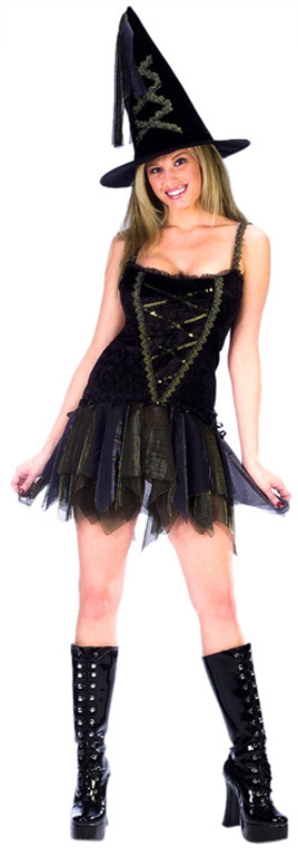 Sexy Flirty Witch Costume