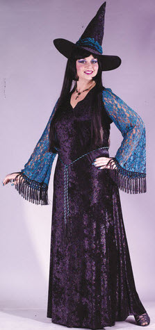 Gothic Lace Witch Adult Costume