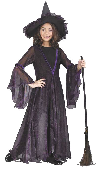 Witch Shimmering Child Costume