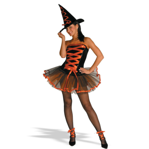 Witchy La Bouf Orange Adult Costume