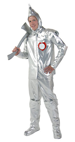 Men's Plus Size Tin Man Costume