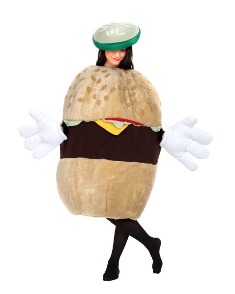 Deluxe Cheeseburger Adult Unisex Costume