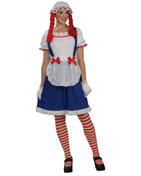 Womens Raggedy Doll Costume