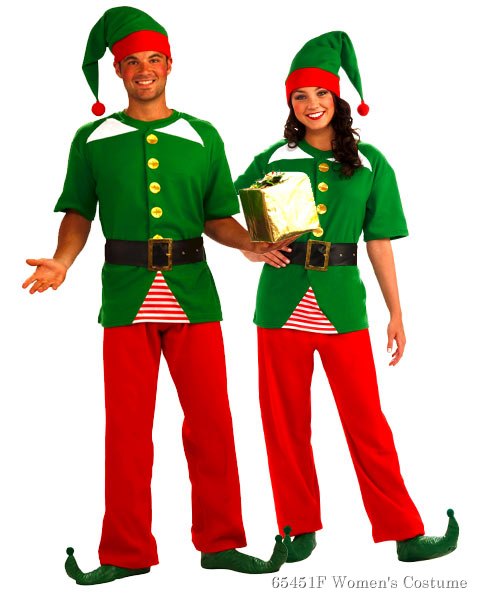 Adult Jolly Elf Costume