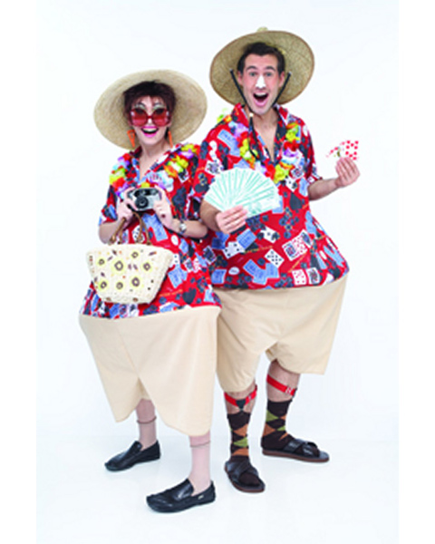 Tacky Vegas Tourist Costume for Adults