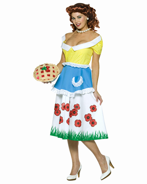 June Cleavage Womens Costume